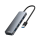 Hub USB Baseus UltraJoy 4in1 USB-A HUB Lite 0,15m Grey